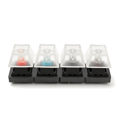 Translucent Clear Key Caps