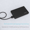 External HDD Enclosure Black Case