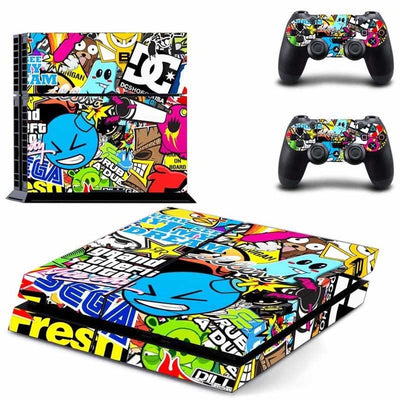 Bomb Graffiti For PS4 Vinyl Skin Sticker