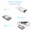 Transparent USB3.0 Hard Drive Enclosure