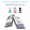 Transparent USB3.0 Hard Drive Enclosure