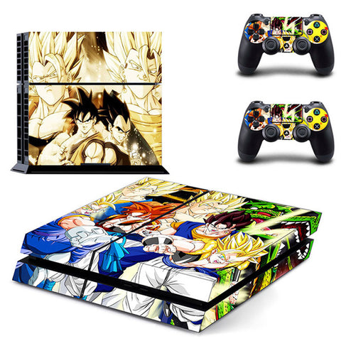 Dragon Ball Vinyl Stickers PS4