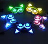 Glowing Cat Ear Headphones Gaming Headset