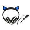 Glowing Cat Ear Headphones Gaming Headset