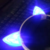 Glowing Cat Ear Headphones Gaming Headset