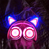 Glowing Cat Ear Headphones Gaming Headset