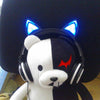 Glowing Cat Ear Headphones Gaming Headset