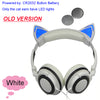 Glowing Cat Ear Headphones Gaming Headset