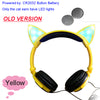 Glowing Cat Ear Headphones Gaming Headset