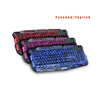 Backlit Multimedia Ergonomic Keyboard